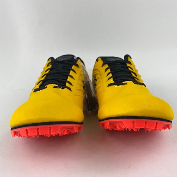 Saucony Spitfire 5 Vizigold Men's Track Spikes Shoes Yellow Black S29055-16 - Picture 11 of 12
